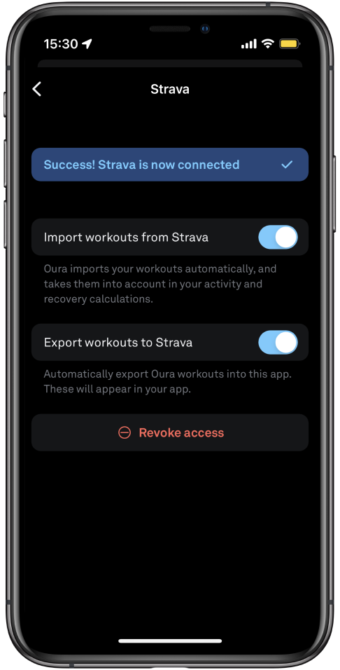 How to Use Strava with Oura Oura Help