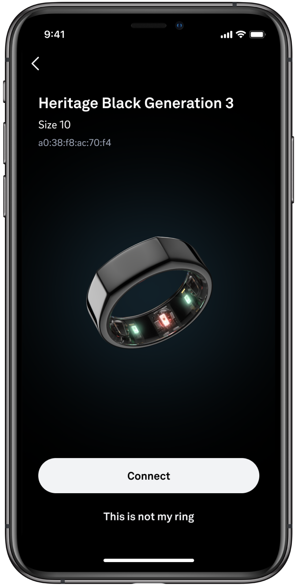 Oura on sale ring iphone